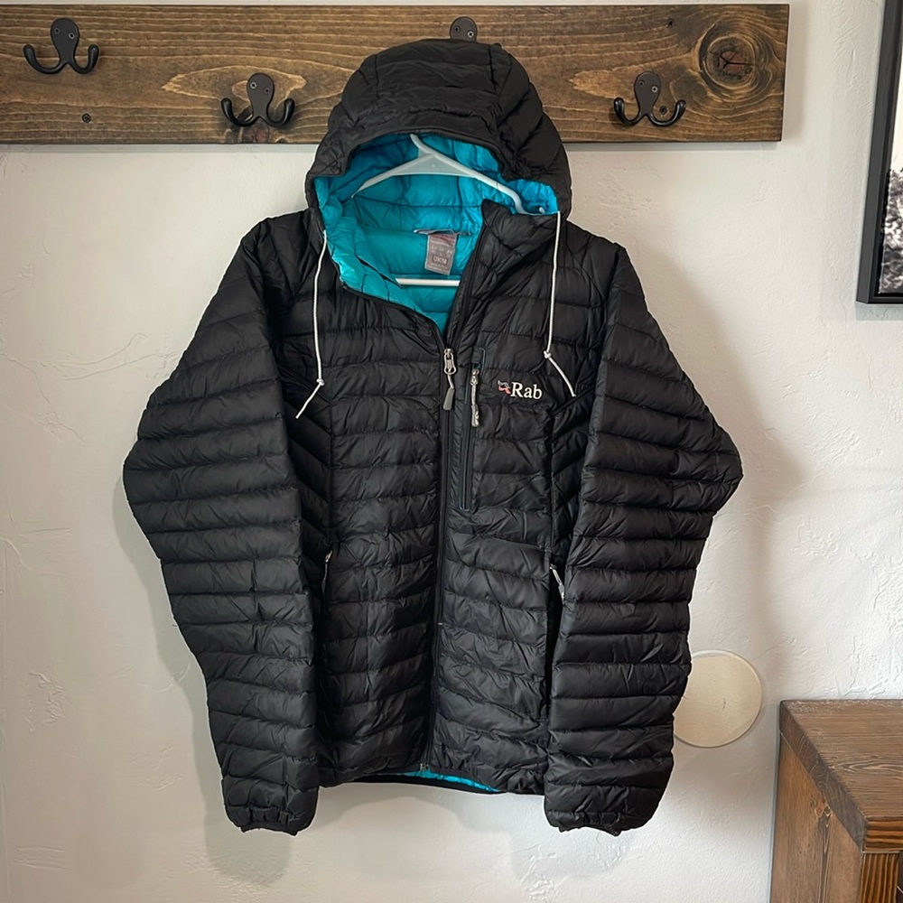 Rab jacket with hood